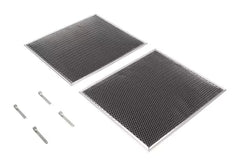30-IN Range Hood Recirculation Filter Kit - Silver (Includes Two 16 1/2-IN X 11 1/2-IN Charcoal Filters and Four Clips)