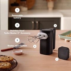 KitchenAid Go® Cordless Hand Mixer - battery included