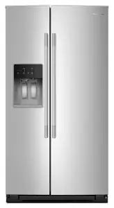 20.8 Cu. Ft. 36-Inch Counter-Depth Side-by-Side Refrigerator with Exterior Ice and Water Dispenser in PrintShield® Finish