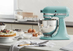 Value Bundle Artisan® Series 5 Quart Tilt-Head Stand Mixer with Fresh Prep Slicer/Shredder Attachment
